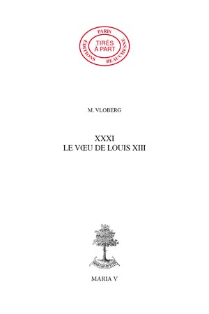 31. - LE VŒU DE LOUIS XIII